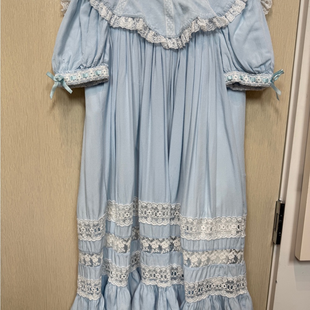 JannyBB Stylish Light Blue Dress